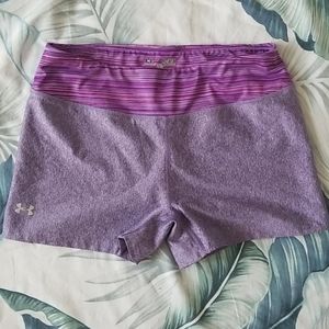 2 for $30*Under Armour purple compression shorts